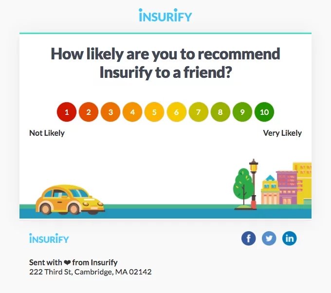 Insurify newsletter template